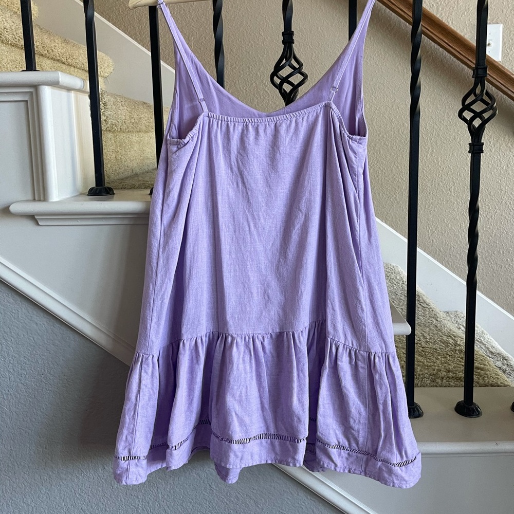 Purple mini dress - Picture 2 of 4